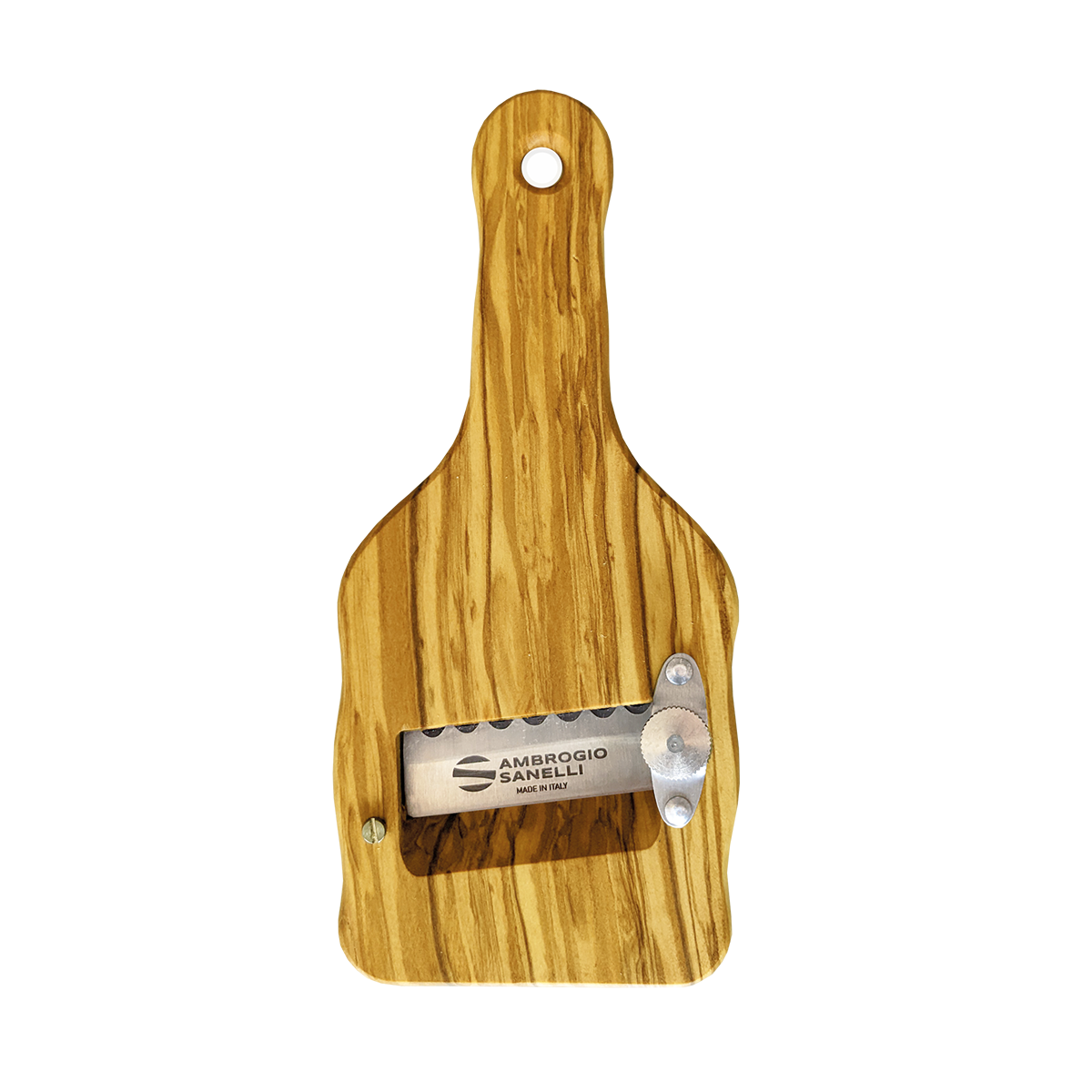 Olive Wood Truffle Slicer, Waved Blade